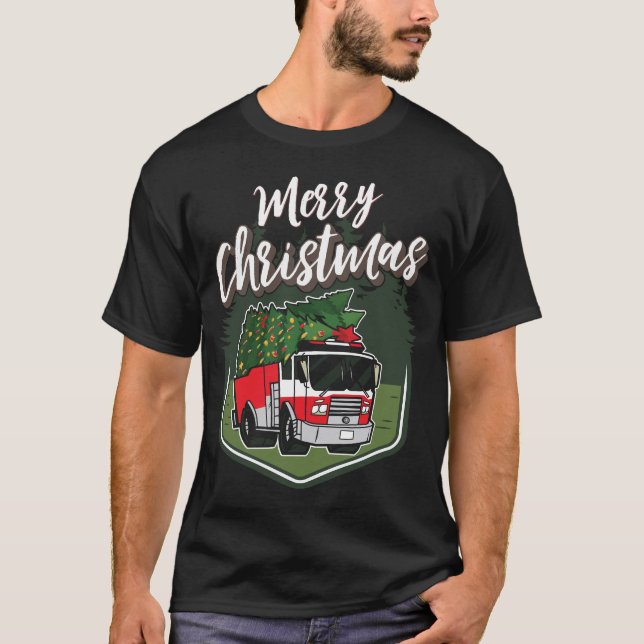 Weihnachtsbaum T-Shirt (Vorderseite)