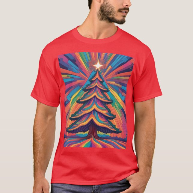Weihnachtsbaum T-Shirt (Vorderseite)