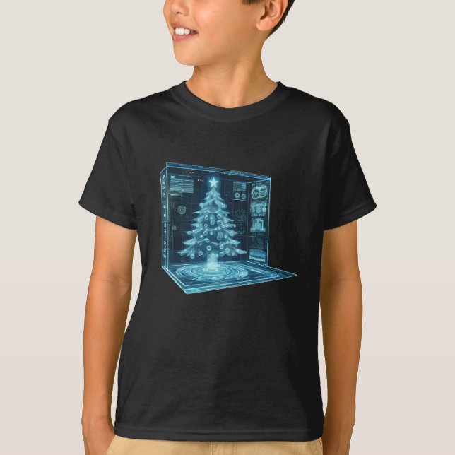 Weihnachtsbaum T-Shirt (Vorderseite)