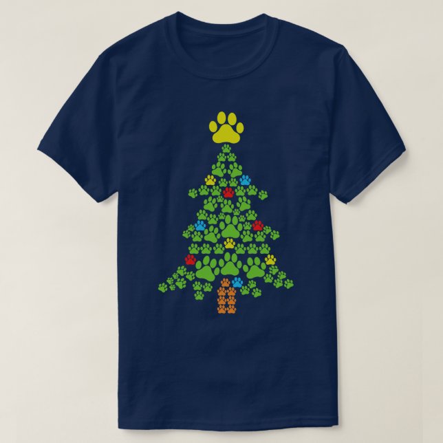 Weihnachtsbaum T-Shirt (Design vorne)