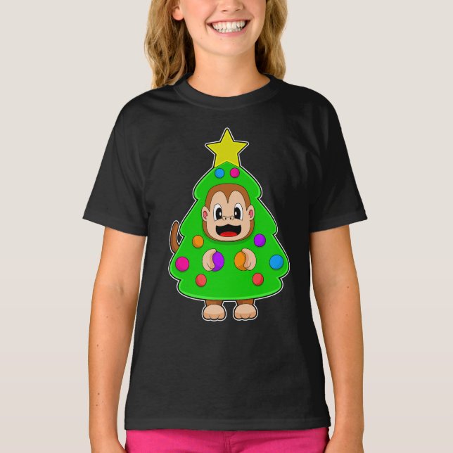 Weihnachtsbaum T-Shirt (Vorderseite)