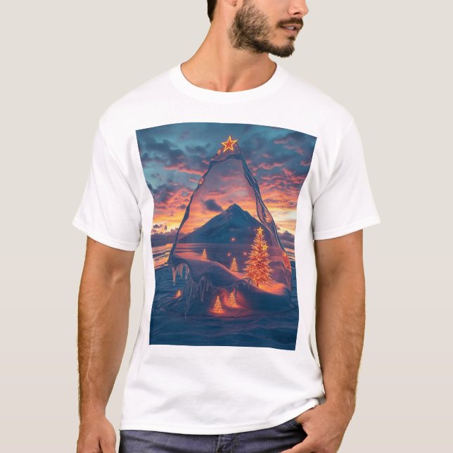Weihnachtsbaum T-Shirt (Vorderseite)