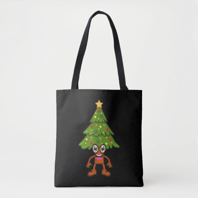 Weihnachtsbaum Tasche (Vorderseite)