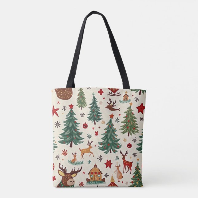 Weihnachtsbaum-Tasche Tasche (Rückseite)