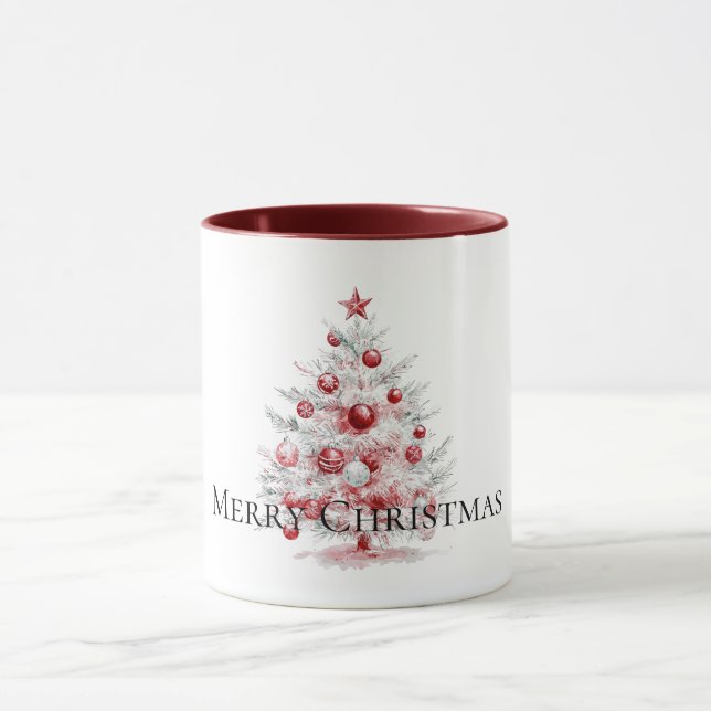 Weihnachtsbaum Tasse (Zentrum)