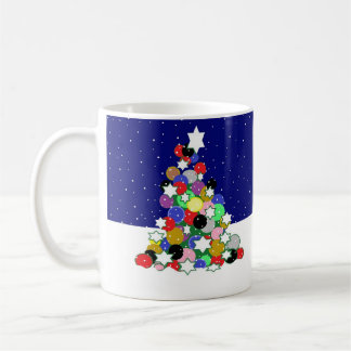 Weihnachtsbaum-Tasse Kaffeetasse
