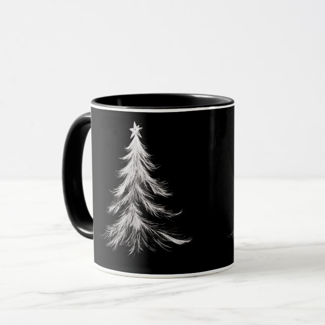 Weihnachtsbaum-Tasse Tasse (Vorderseite Links)