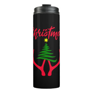 Weihnachtsbaum Thermosbecher