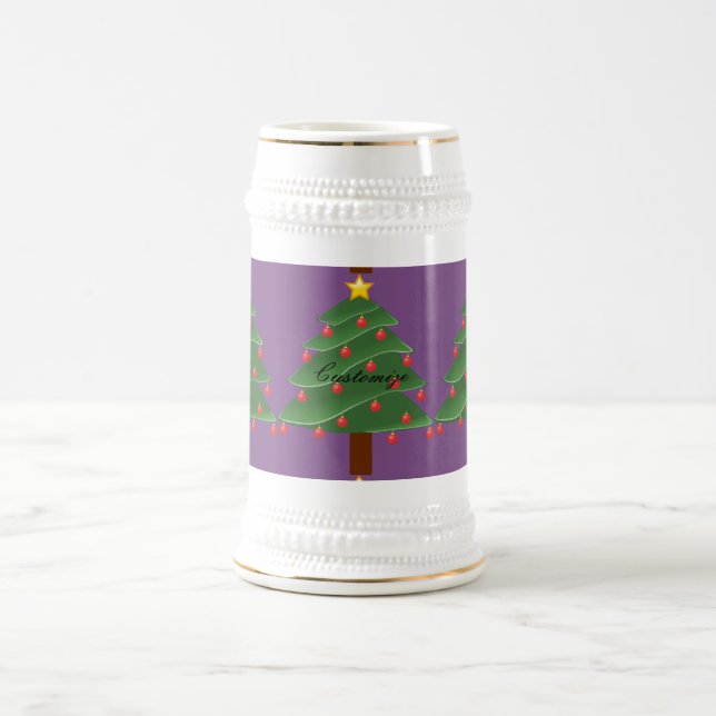 Weihnachtsbaum Thunder_Cove Bierglas (Mittel)