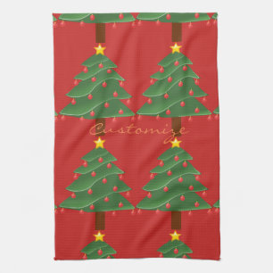 Weihnachtsbaum Thunder_Cove Handtuch