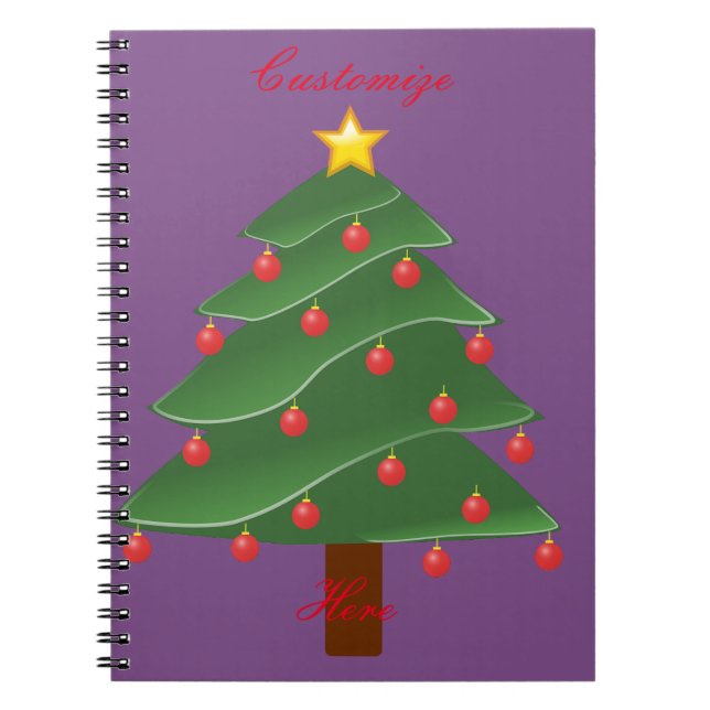 Weihnachtsbaum Thunder_Cove Notizblock (Vorderseite)