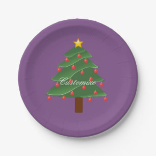 Weihnachtsbaum Thunder_Cove Pappteller