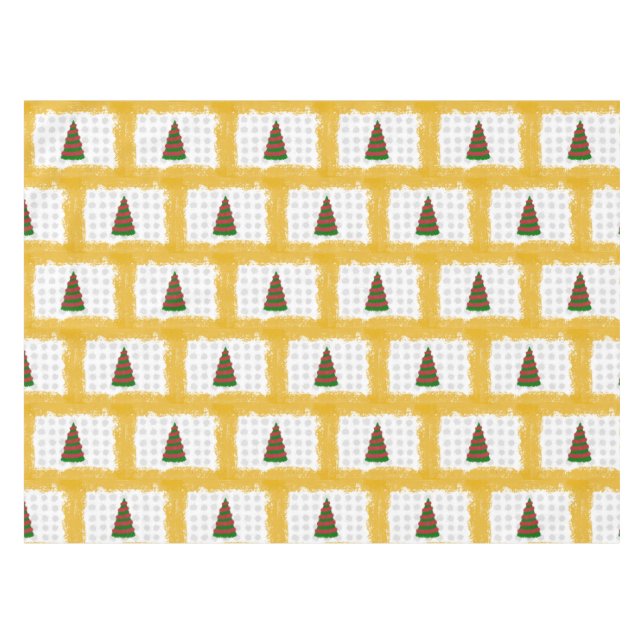 Weihnachtsbaum Tischdecke (Vorderseite (Horizontal))