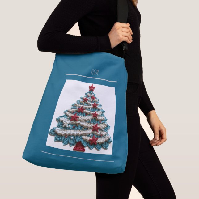 Weihnachtsbaum Tote Tasche (Von Nahem)