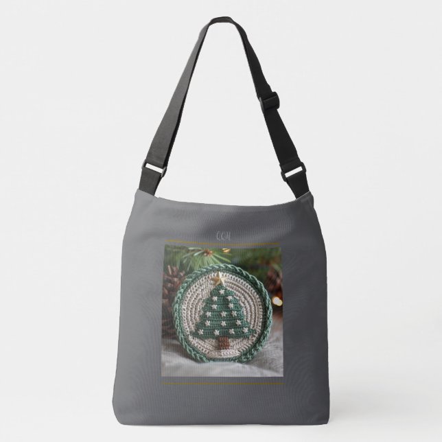 Weihnachtsbaum Tote Tasche (Vorderseite)
