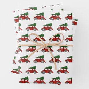Weihnachtsbaum Traffic Geschenkwrap Geschenkpapier Set