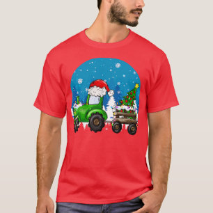 Weihnachtsbaum-Traktor Xmas Tremlichter Weihnachts T-Shirt