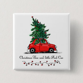 Weihnachtsbaum u. wenig rotes Auto Button