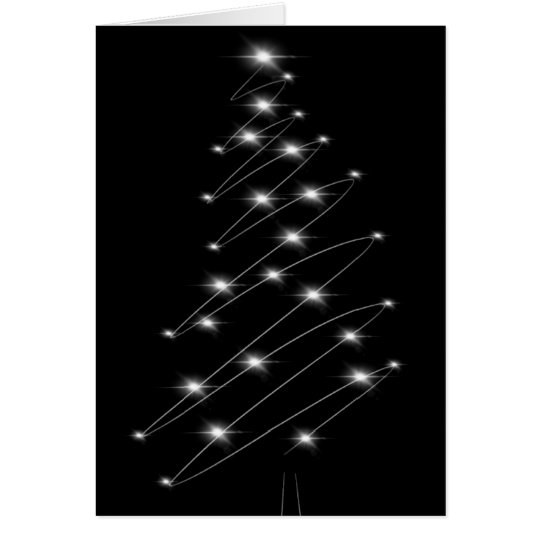 Weihnachtsbaum-unbedeutende Weihnachtskarte Karte