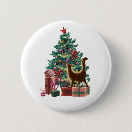 Weihnachtsbaum und eine unheimlich orangefarbene K Button