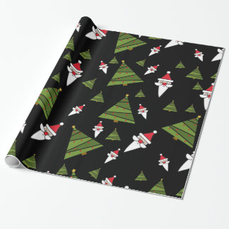 Weihnachtsbaum und Weihnachtsbaum anpassen, Geschenkpapier