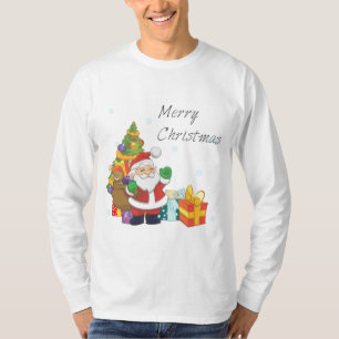 Weihnachtsbaum und Weihnachtswein T-Shirt