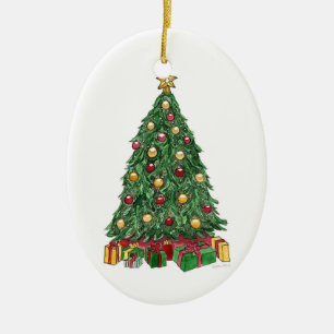 Weihnachtsbaum-Verzierung Keramik Ornament