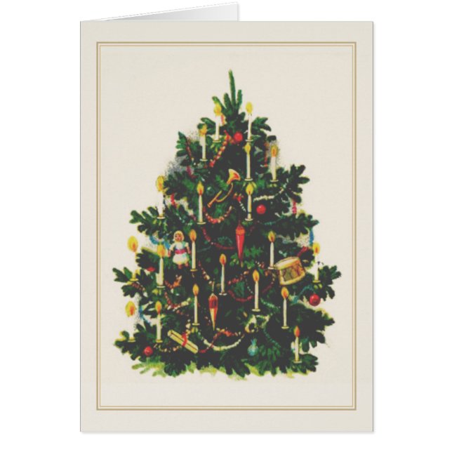 Weihnachtsbaum Vintager Goldbrunnen (Vorne)