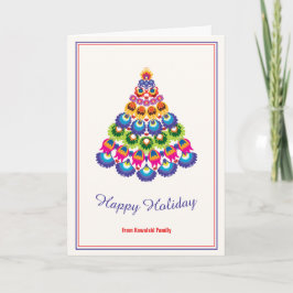 🎄 Weihnachtsbaum - Volkskarte Karte