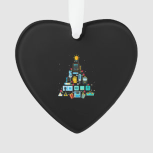 Weihnachtsbaum von Funny Electrician Ornament