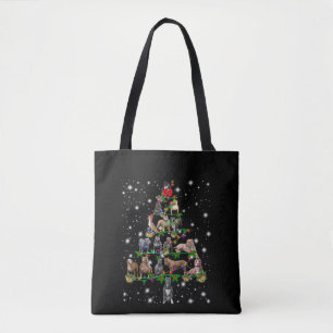 Weihnachtsbaum von Pitbull, bedeckt durch Blitzlic Tasche