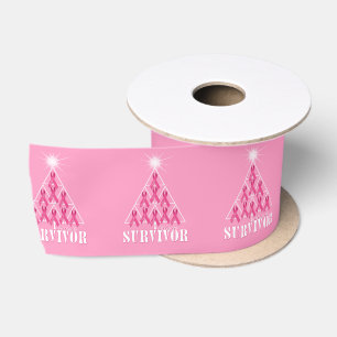 Weihnachtsbaum von rosa Ribbons Satinband
