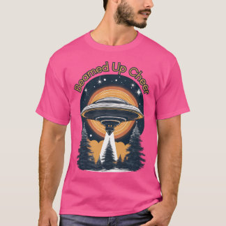 Weihnachtsbaum von Ufo eingefädelt T-Shirt