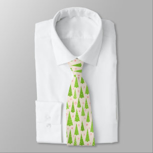 Weihnachtsbaum-Wald-Weihnachten Krawatte