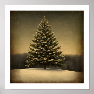 Weihnachtsbaum Wall Art Poster