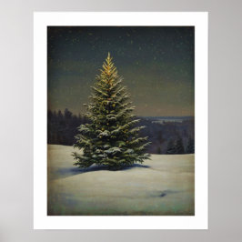 Weihnachtsbaum Wall Art Poster