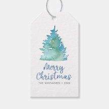 Weihnachtsbaum Wasserfarbe