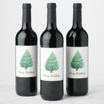 Weihnachtsbaum Wasserfarbe