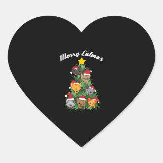Weihnachtsbaum Weihnachten Weihnachten Geschenk &  Herz-Aufkleber