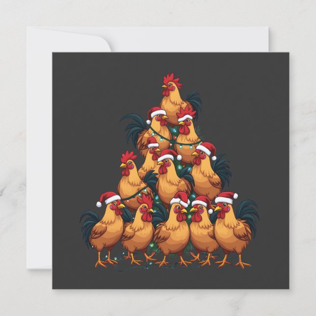 Weihnachtsbaum Weihnachten Weihnachten Weihnachten Ankündigung (Vorderseite)