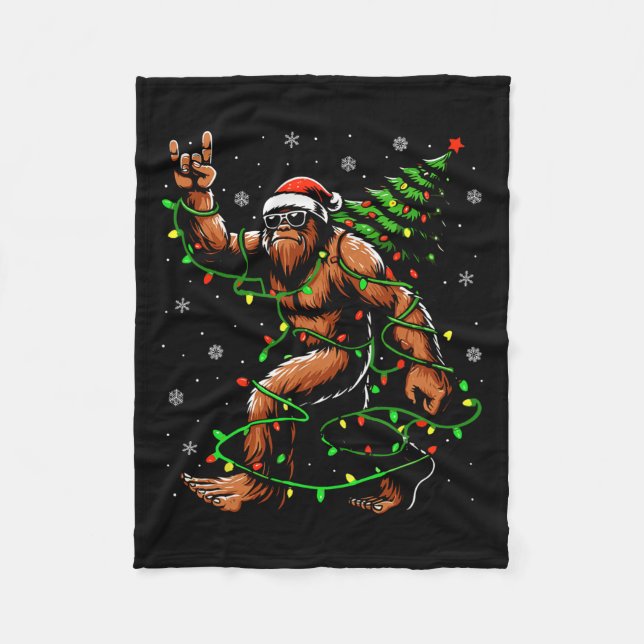 Weihnachtsbaum Weihnachten Weihnachten Weihnachten Fleecedecke (Vorderseite)
