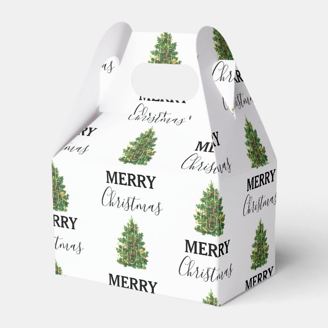 Weihnachtsbaum Weihnachten Weihnachten Weihnachten Geschenkschachtel (Vorderseite)