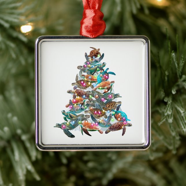 Weihnachtsbaum Weihnachtsbaum Weihnachtsbaumtopfer Ornament Aus Metall (Baum)