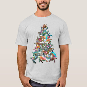 Weihnachtsbaum Weihnachtsbaum Weihnachtsbaumtopfer T-Shirt