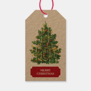 Weihnachtsbaum Weihnachtsfeiertag Geschenkanhänger