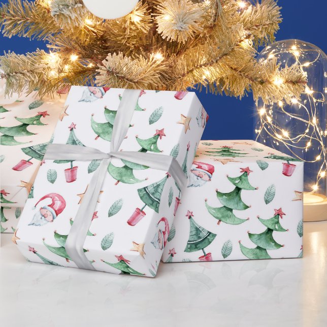 Weihnachtsbaum Weihnachtsfeiertag Geschenkpapier (Feiertage)