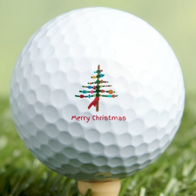 Weihnachtsbaum - Weihnachtsgeschenk Golfball (Von Creator hochgeladen)