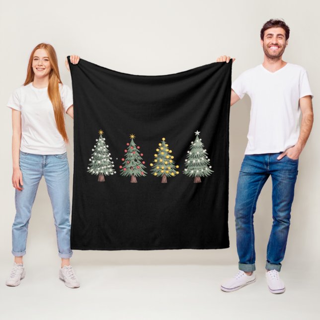 Weihnachtsbaum Weihnachtsgeschenk Winter Fleecedecke (Beispiel)