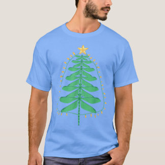 Weihnachtsbaum Weihnachtsgeschenke Dragonfly Lov T-Shirt