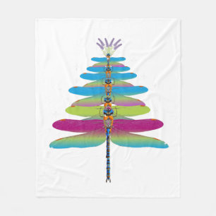 Weihnachtsbaum Weihnachtsinsekten Lover Xmas Fleecedecke